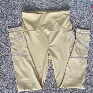 Pastel Yellow Leggings